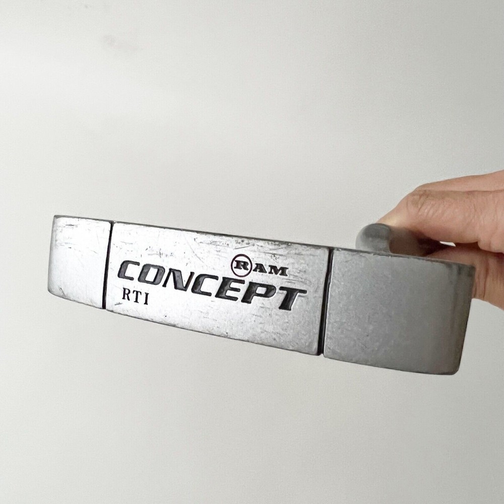 RAM Concept Blade Putter RT I / RH / Steel Shaft Excellent Original Grip